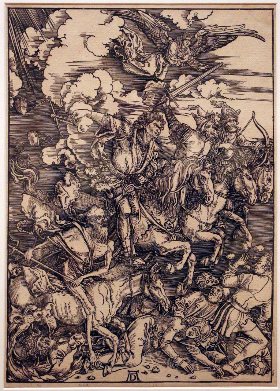 Albrecht Dürer I quattro cavalieri del libro dell'apocalisse