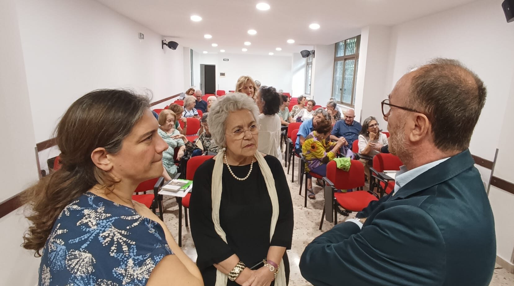 Convegno "Ignazio di Loyola e le donne" organizzato da Cvx Palermo | Chiara Selvatici, Angela Caruso e Stefano Perlongo